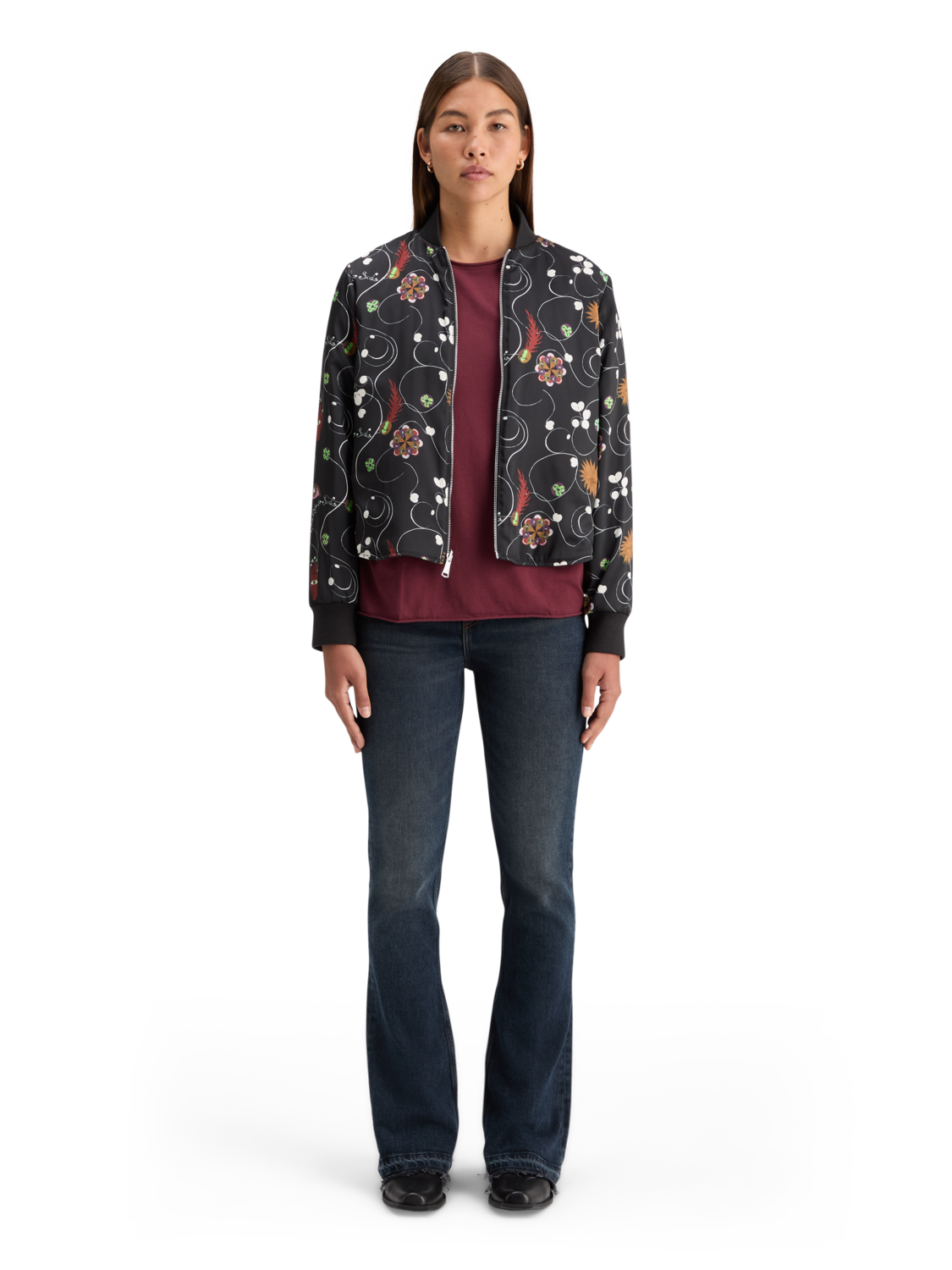 Scotch & Soda Elevated Reversible Bomber Jacket - Image 4