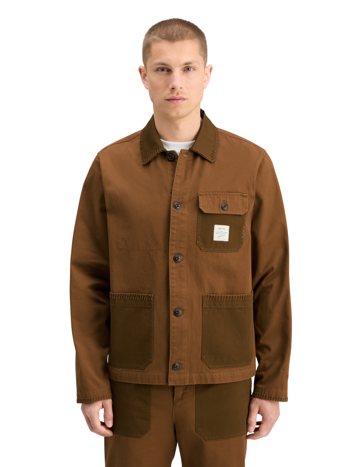 Joe Jonas x Scotch Soda Twill Worker Jacket