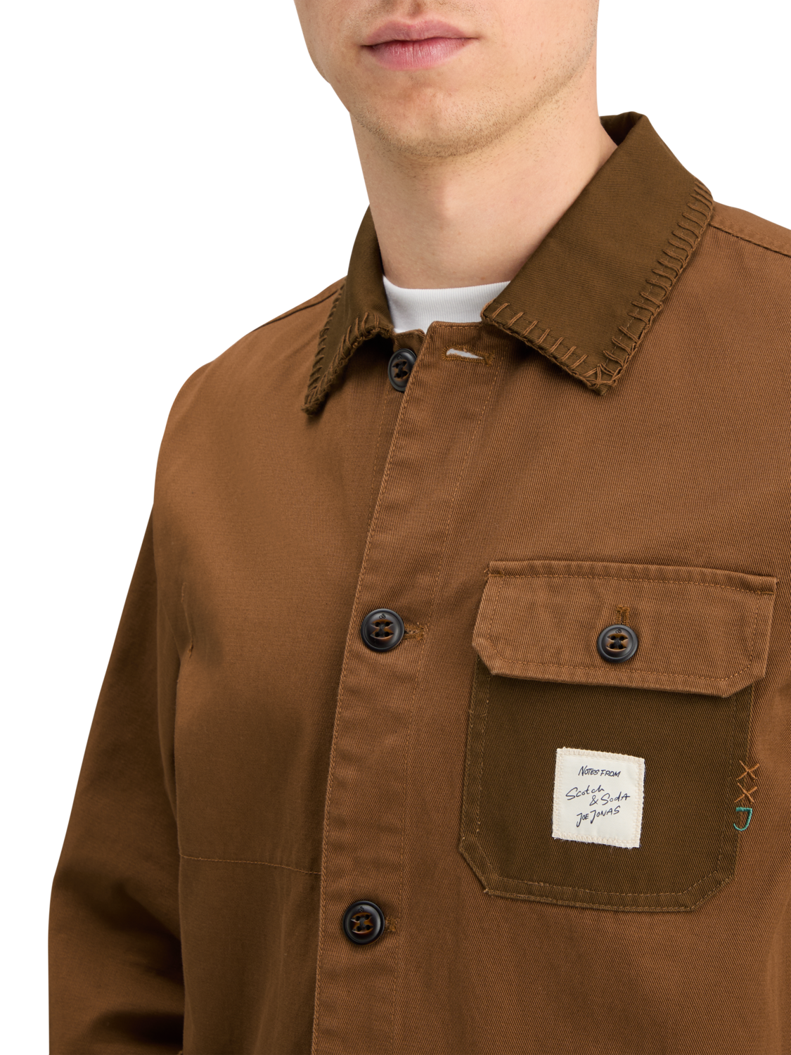 Joe Jonas x Scotch Soda Twill Worker Jacket - Image 4