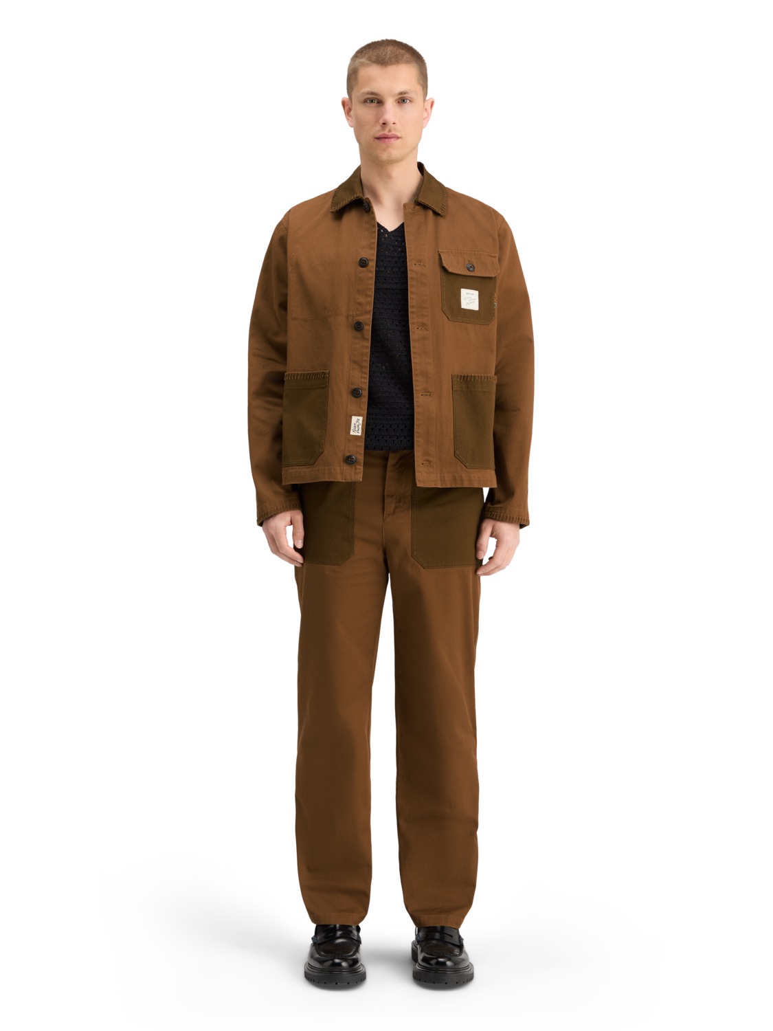 Joe Jonas x Scotch Soda Twill Worker Jacket - Image 5