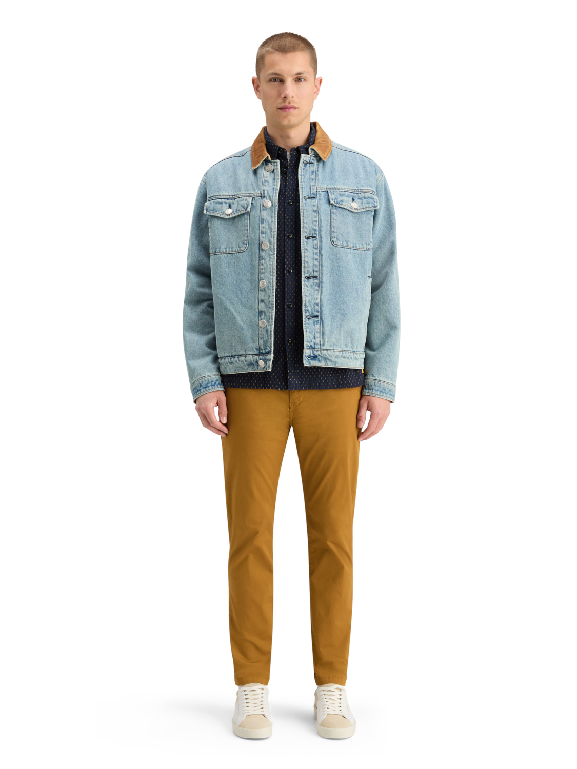 Scotch & Soda Essential Mott- stretch cotton twill chino - Image 5