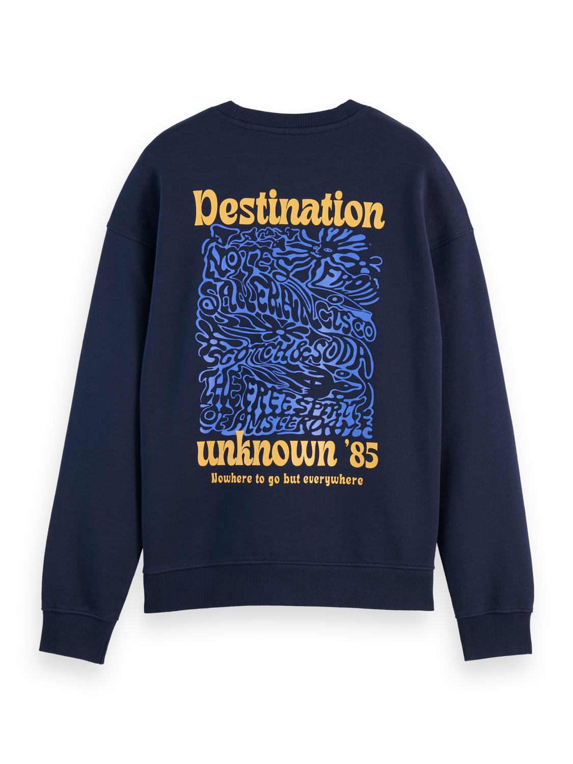 Scotch & Soda Front Back Artwork Sweatshirt - Image 2