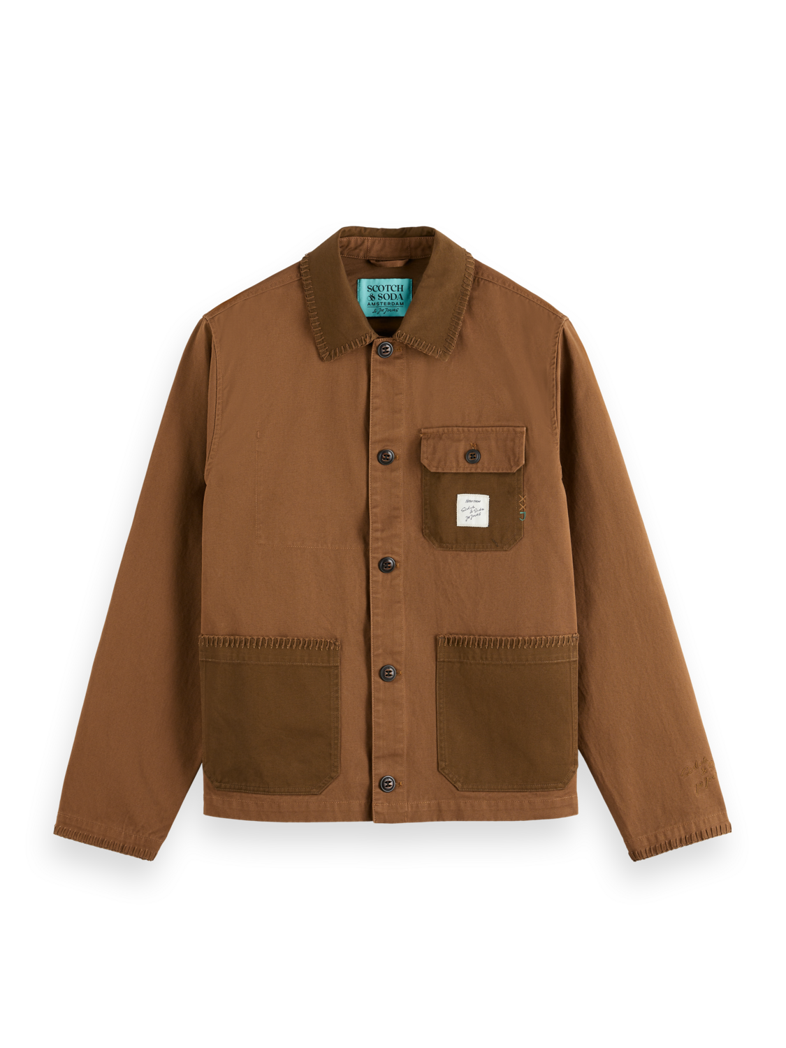 Joe Jonas x Scotch Soda Twill Worker Jacket - Image 6