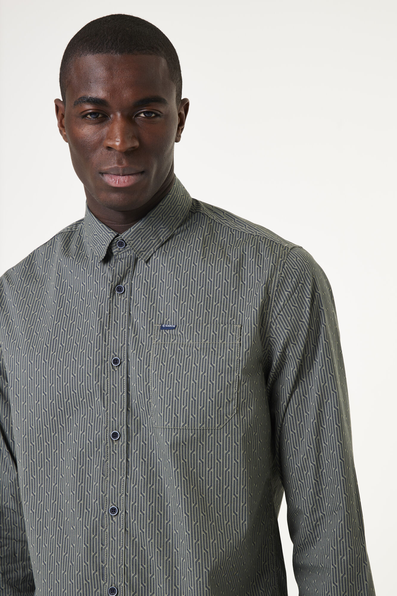 Garcia V41280_Male`s shirt ls - Image 3