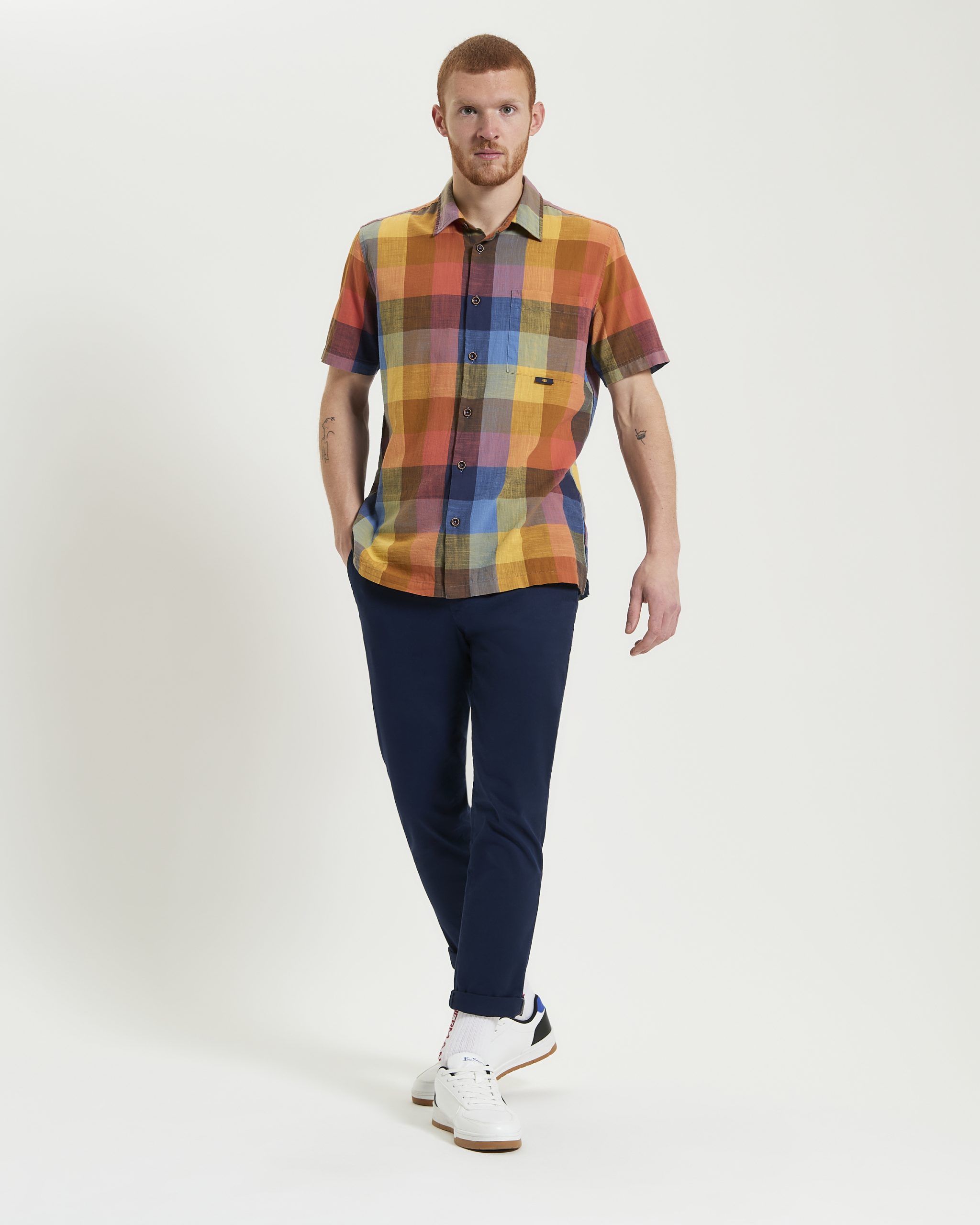 Ben Sherman Multicolour Check Shirt - Image 3