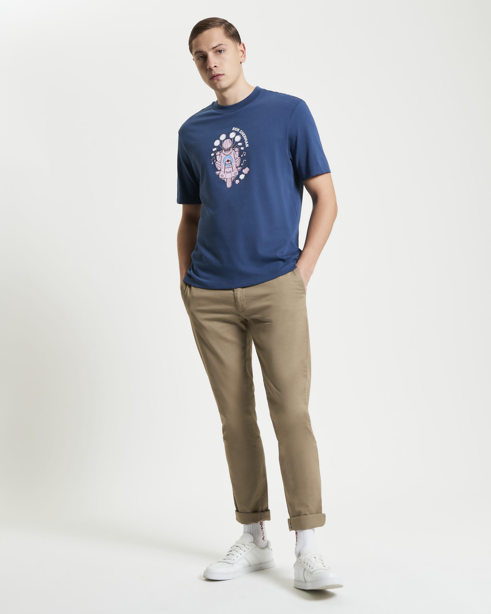 Ben Sherman Mod Scooter T-Shirt - Image 3
