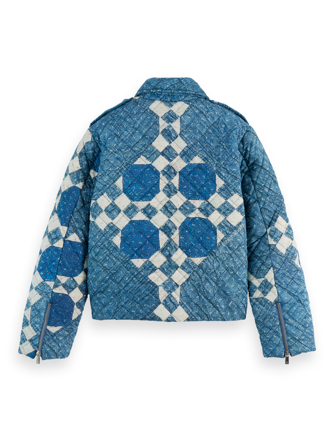 Scotch & Soda Heirloom Quilted Biker Jacket - Image 5