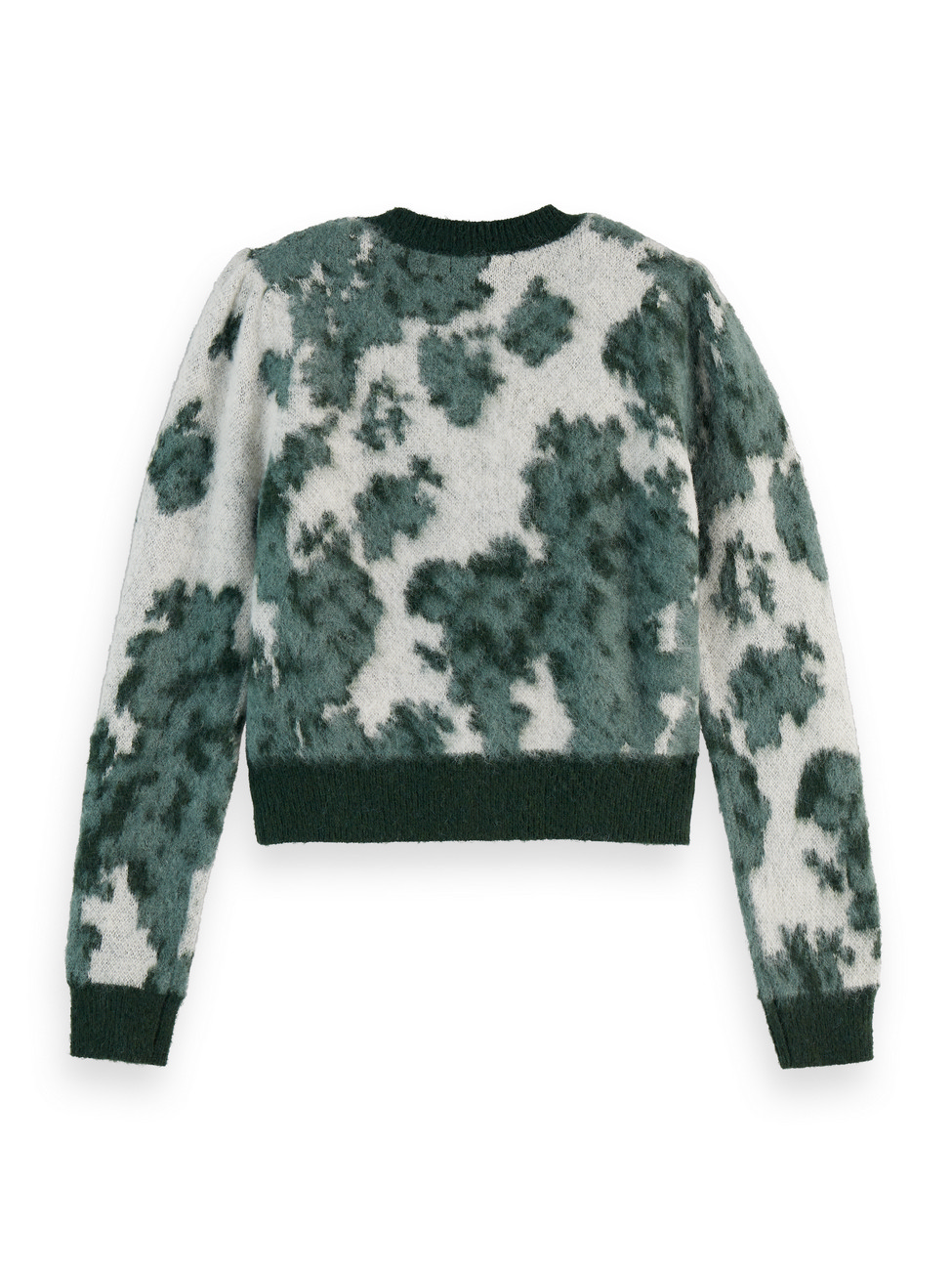 Scotch & Soda Jacquard Crew Neck Cardigan - Image 5