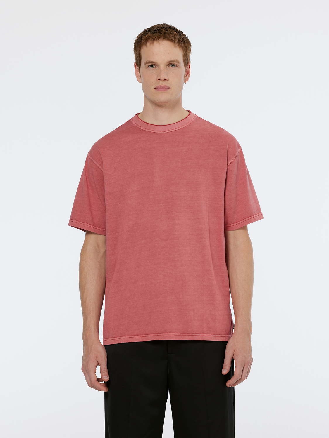 Scotch & Soda - 3 Crosses Garment Dye Relaxed Fit T-Shirt