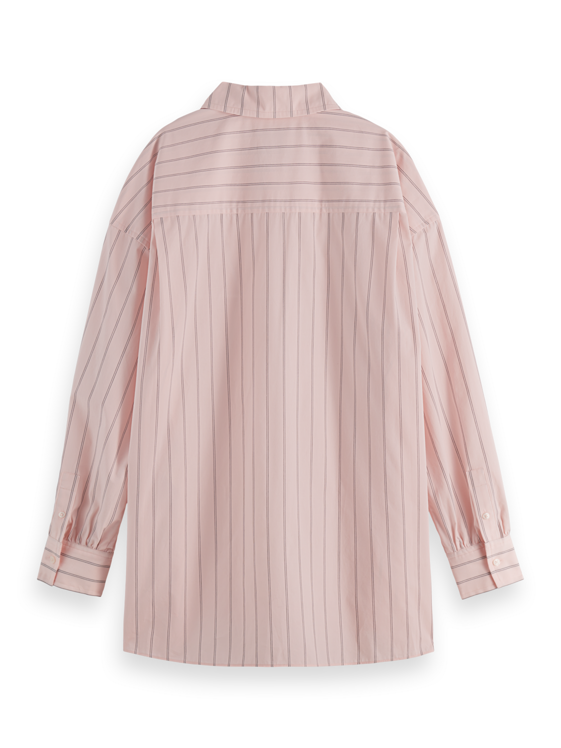Scotch & Soda - Striped Girlfriend Poplin Shirt - Image 5
