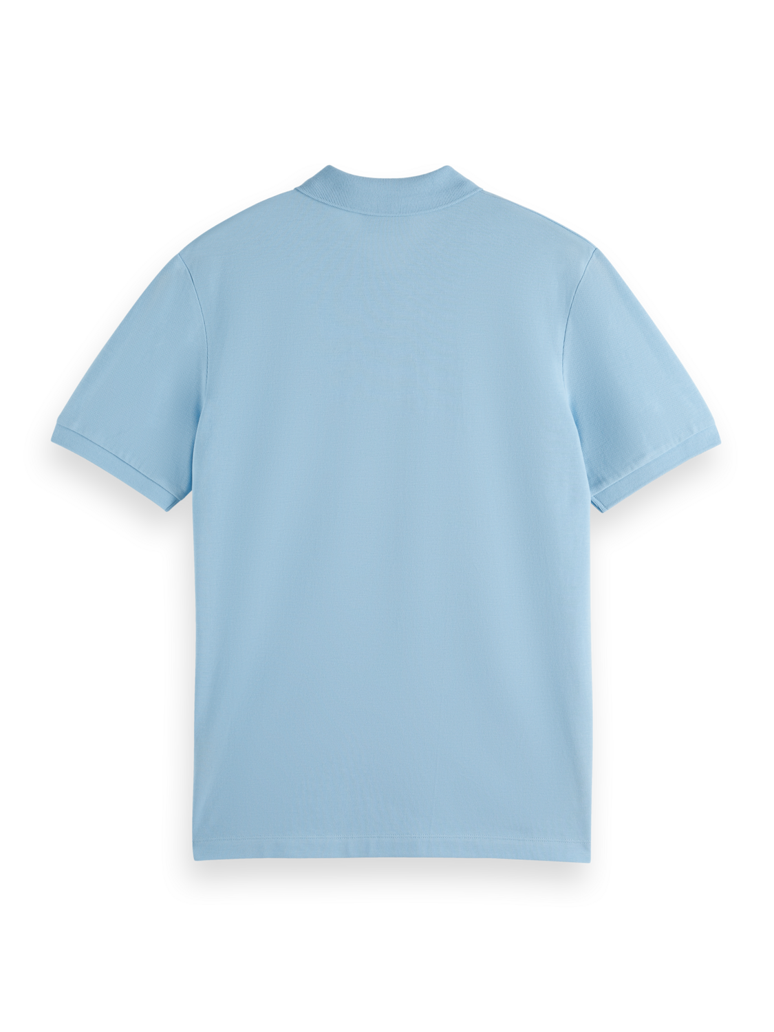 Scotch & Soda Seasonal core - Logo Pique Polo - Spring Blue - Image 6
