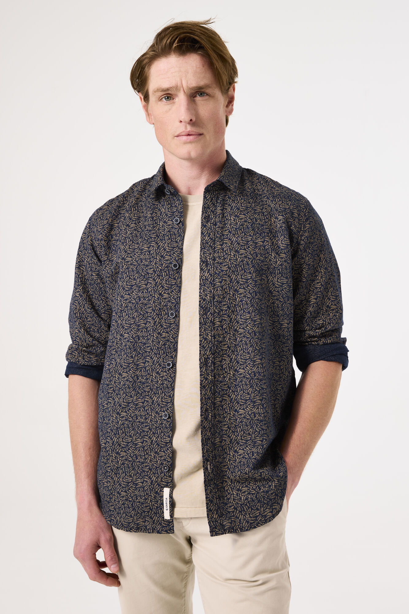 Garcia C51281 LS Shirt - Deep Ink