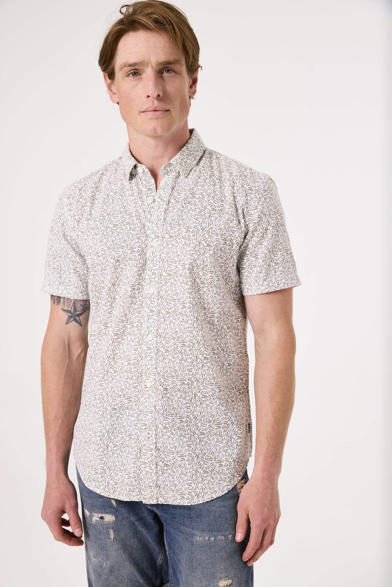 Garcia D51094 SS Shirt - White