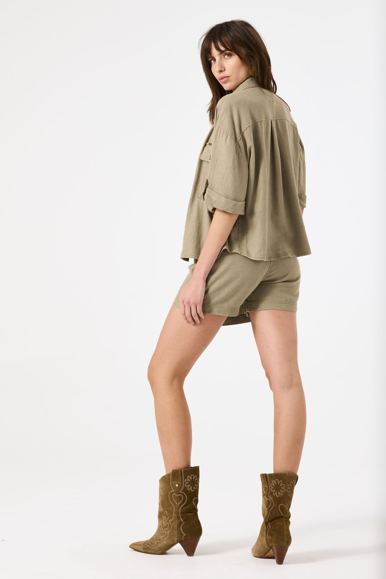Garcia D50091 Jacket - Summer Olive - Image 4