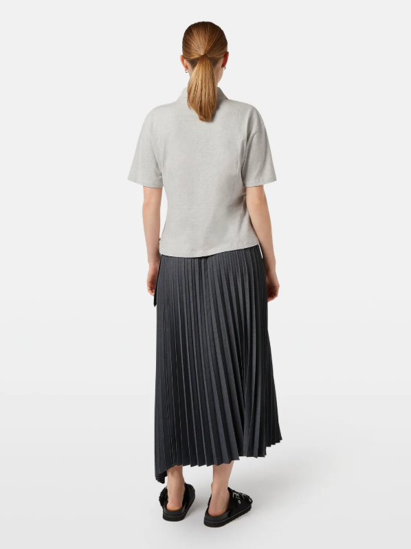 Scotch & Soda - Waisted Polo T-Shirt With Zipper Closure - Image 3