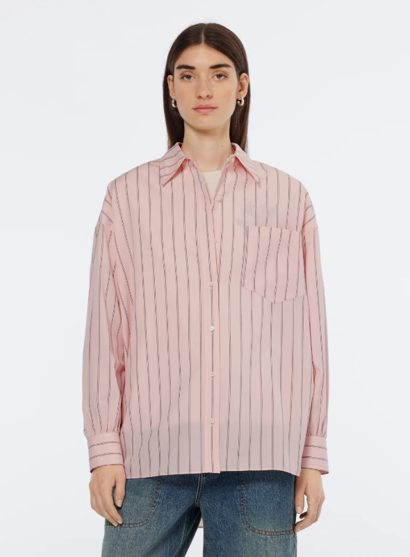 Scotch & Soda - Striped Girlfriend Poplin Shirt