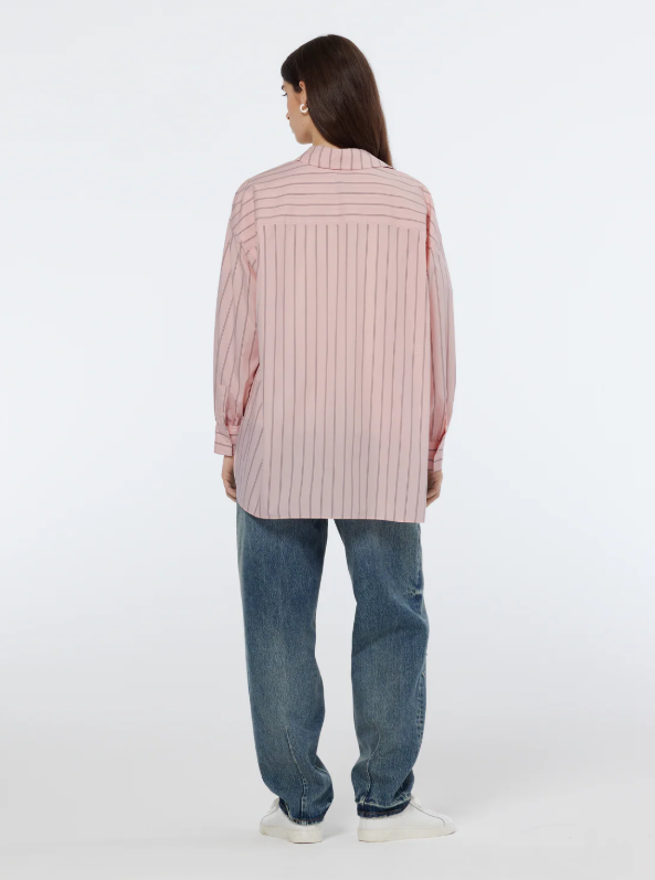 Scotch & Soda - Striped Girlfriend Poplin Shirt - Image 3