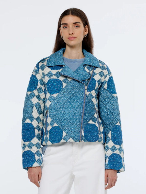 Scotch & Soda Heirloom Quilted Biker Jacket