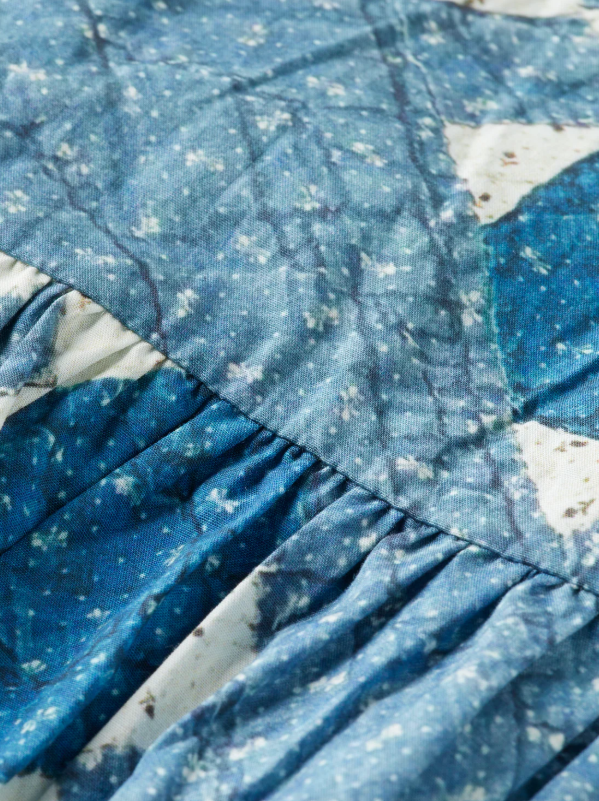 Scotch & Soda Mini Dress With Gathering - Heirloom Quilt - Image 6