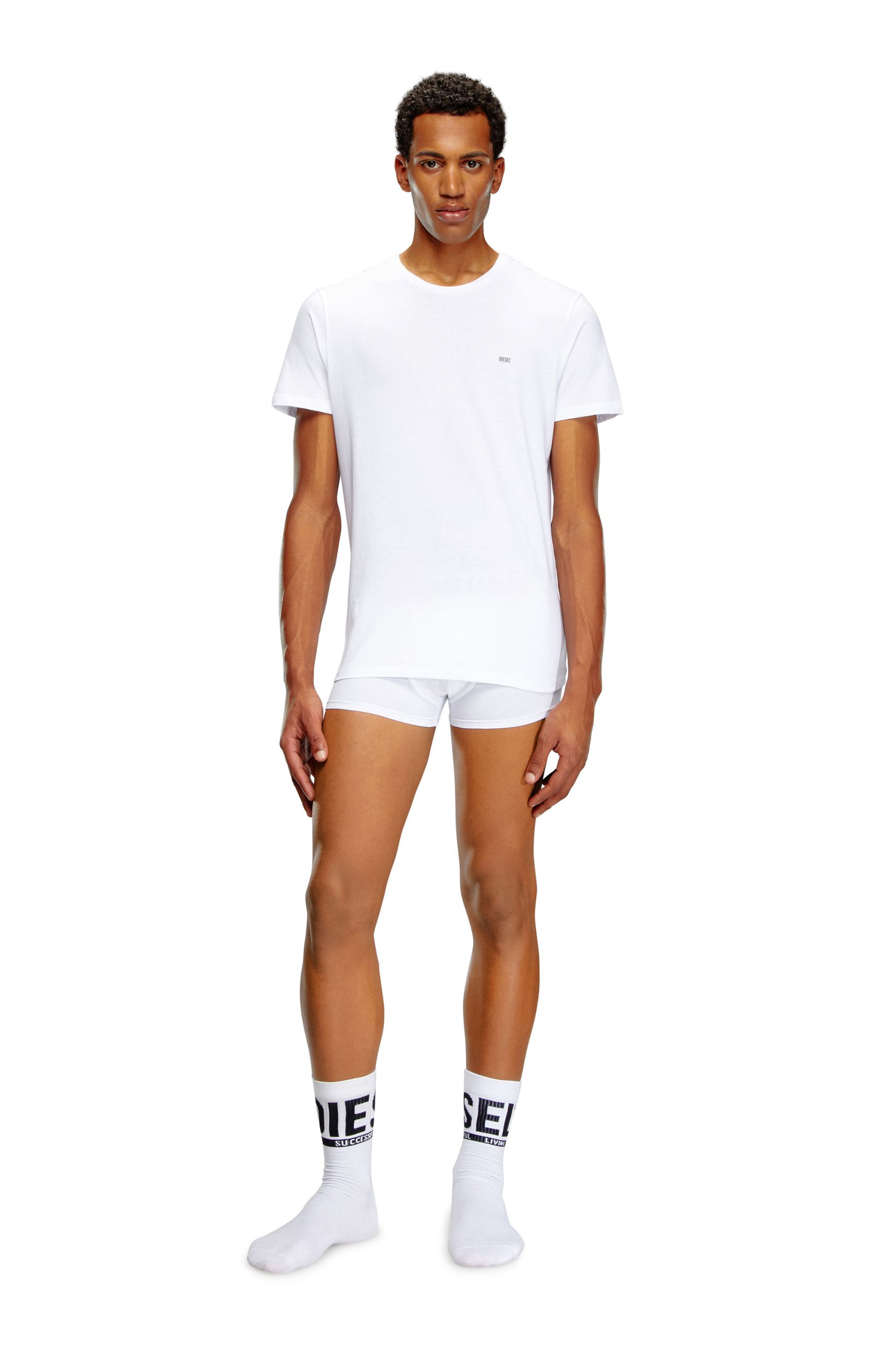 Diesel Umtee-Jakethreepack T-Shirt - White - Image 3
