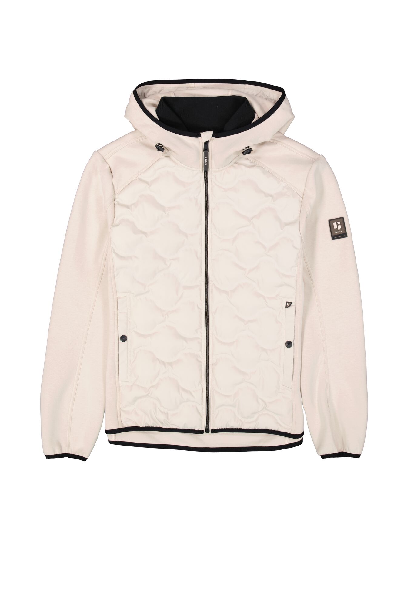 Garcia Men`s Outdoor Jacket - Cloud White GJ510208 - Image 5
