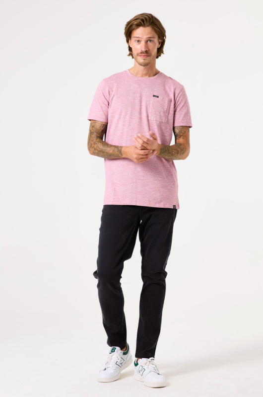 Garcia Men`s T-shirt - Soft Rose Z1100 - Image 2