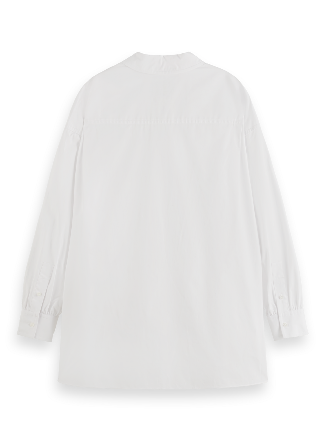 Scotch & Soda Core Girlfriend poplin shirt-White - Image 6