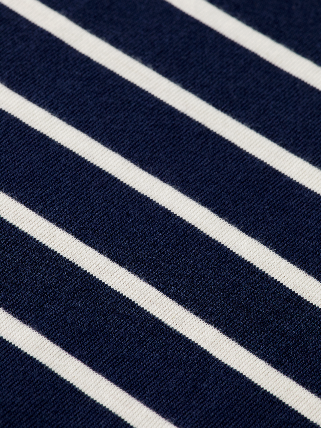 Scotch & Soda Slash neck jersey top-Midnight Blue/ Soft Ice - Image 7