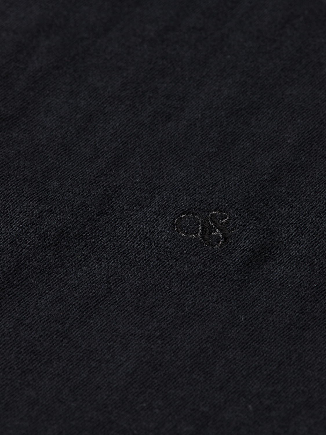 Scotch & Soda slub V-neck t-shirt - Black - Image 6