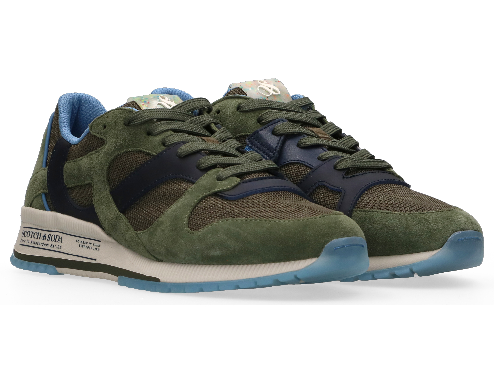 Scotch & Soda Vivex Green Black