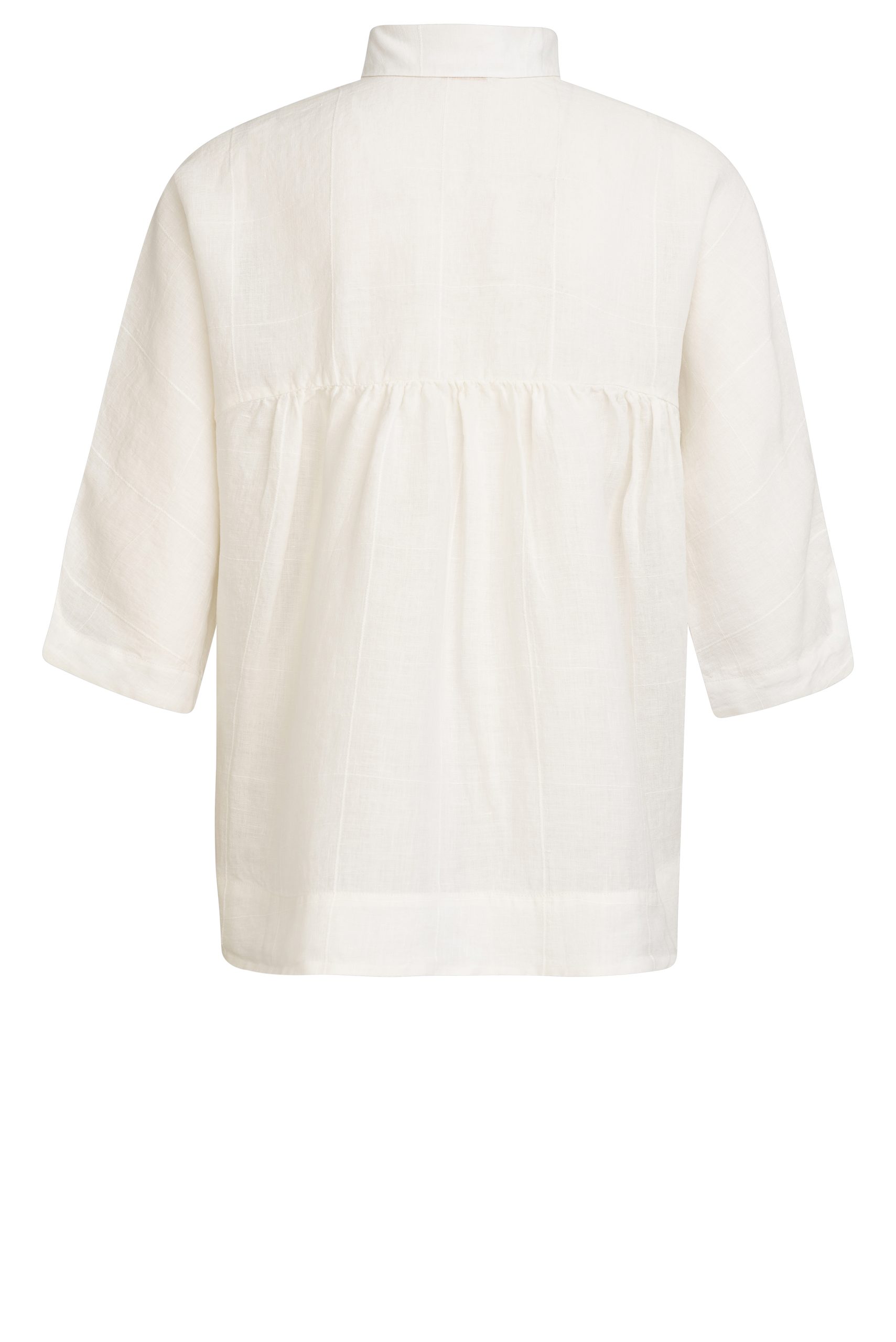 CLARA, 3/4-sleeve -Linen Core-offwhite - Image 2