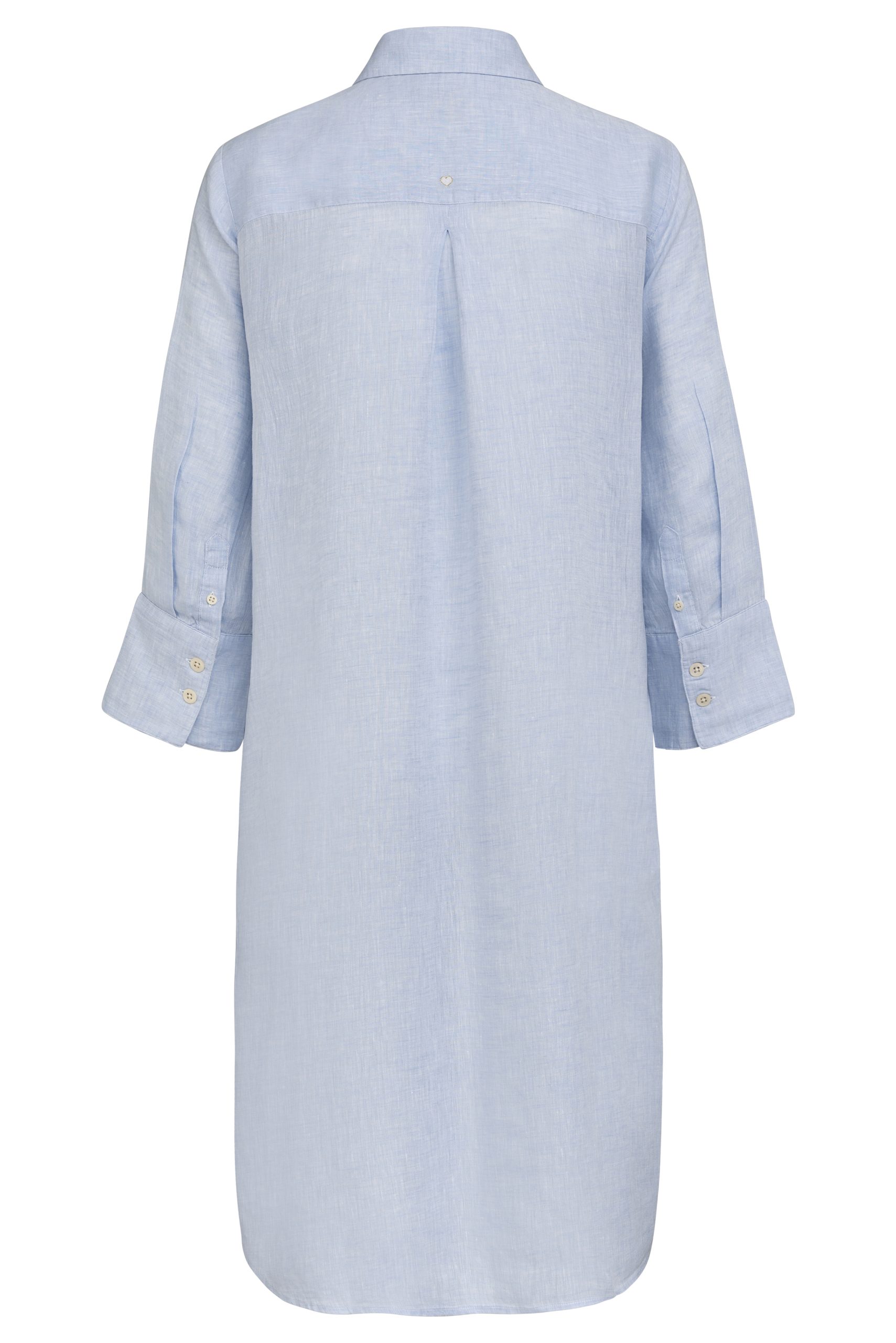 AURELIA, dress-Linen Core-sky - Image 2