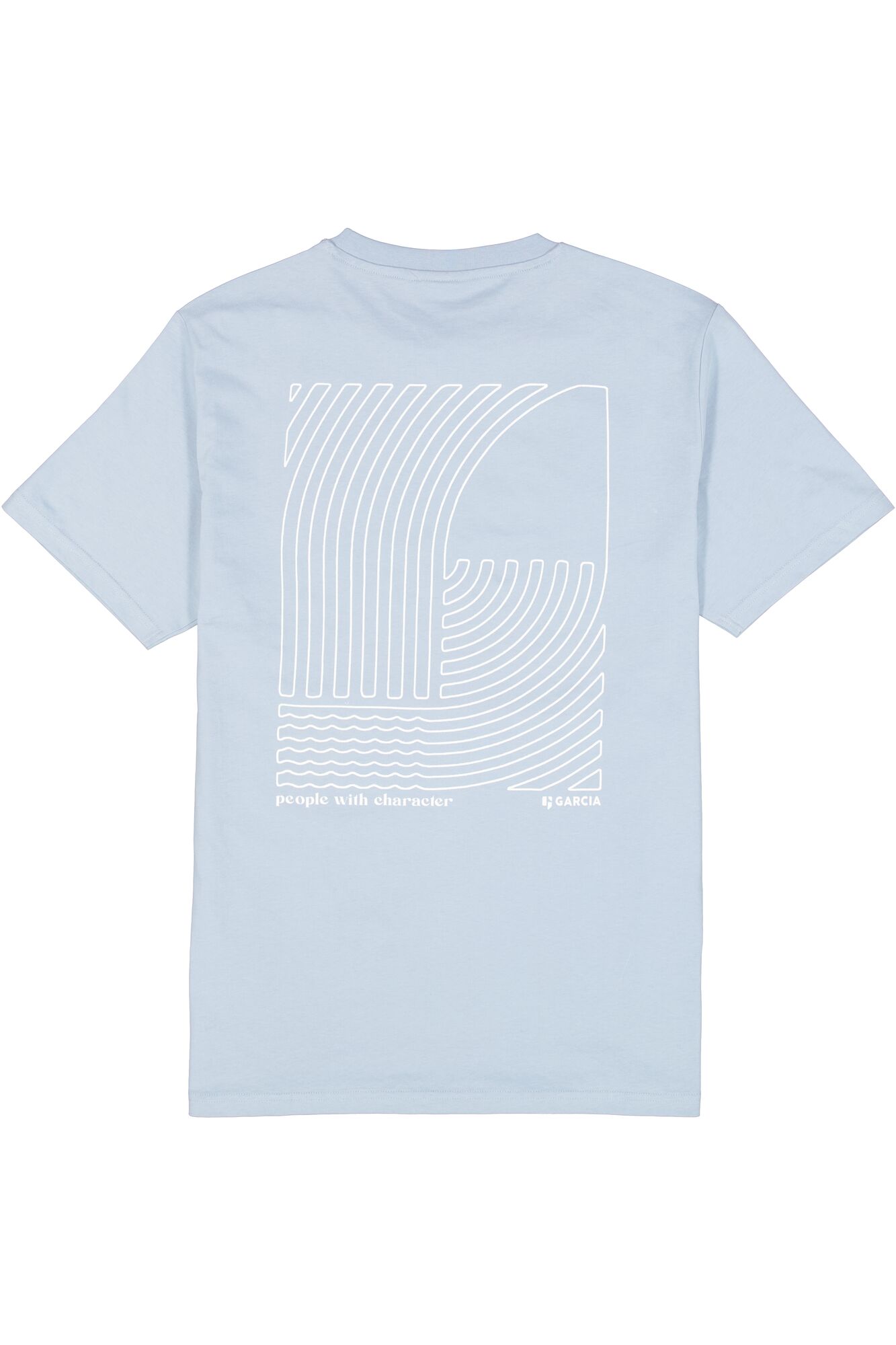 Garcia Men's T-Shirt - Dusty Blue E51201 - Image 6