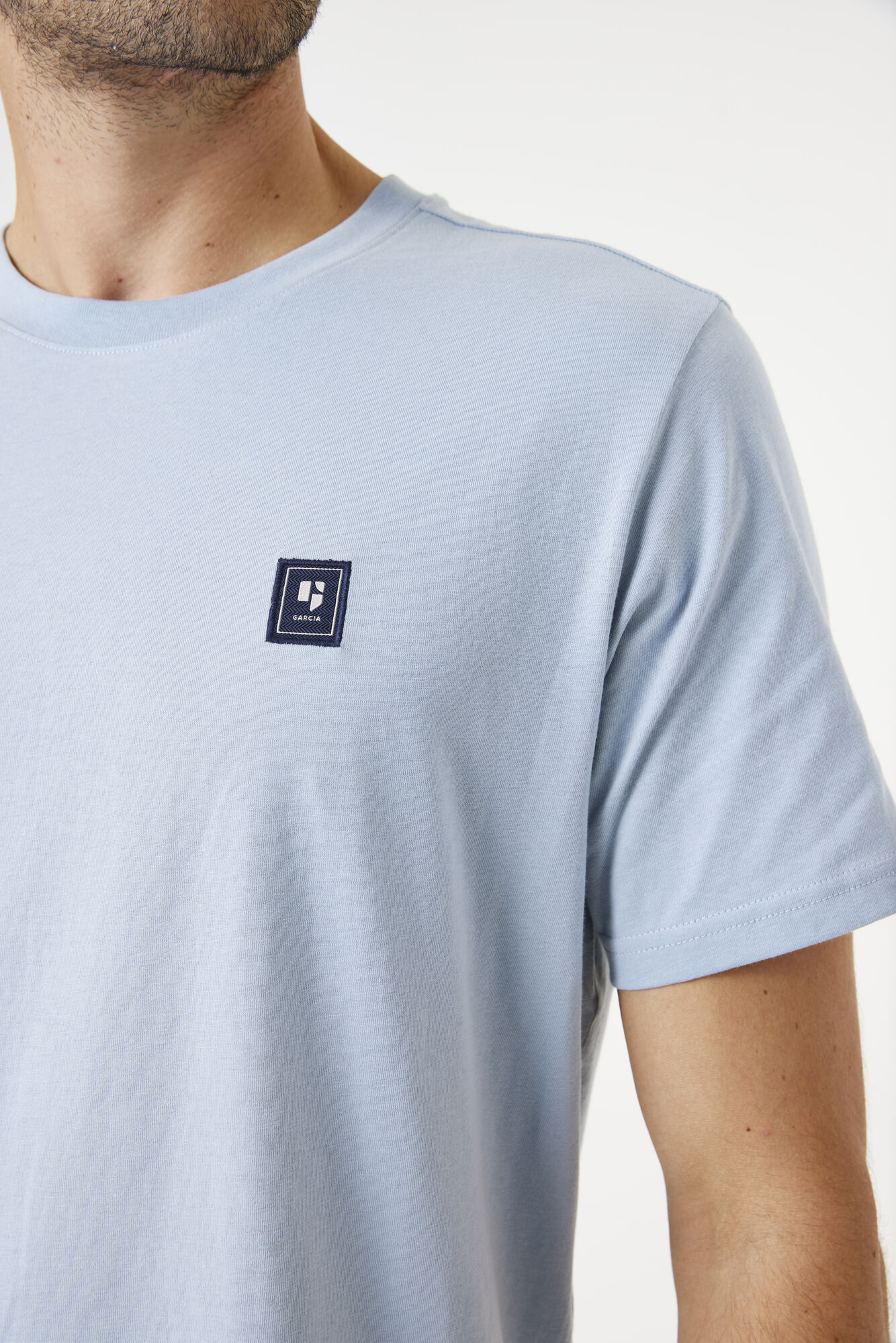 Garcia Men's T-Shirt - Dusty Blue E51201 - Image 4