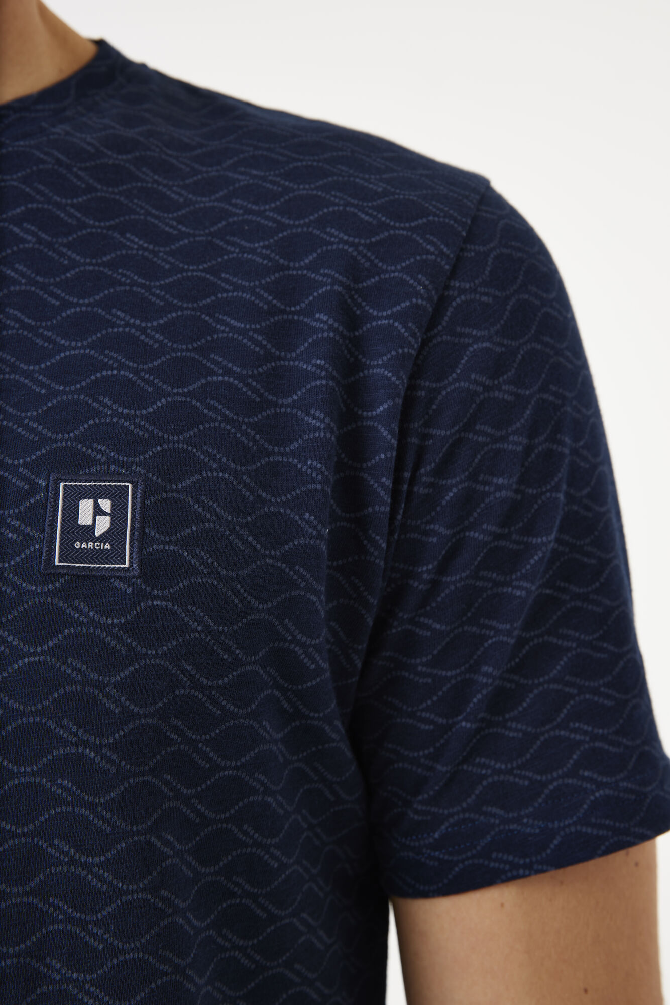 Garcia Men's T-Shirt - Deep Ink E51207 - Image 4