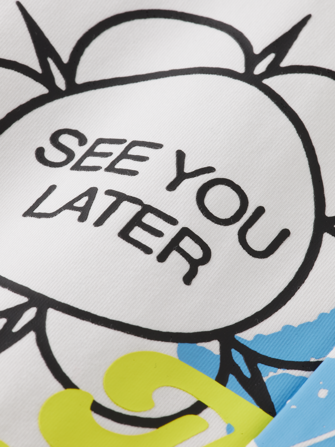 Scotch & Soda Artwork T-shirt with shaping-White - Image 7