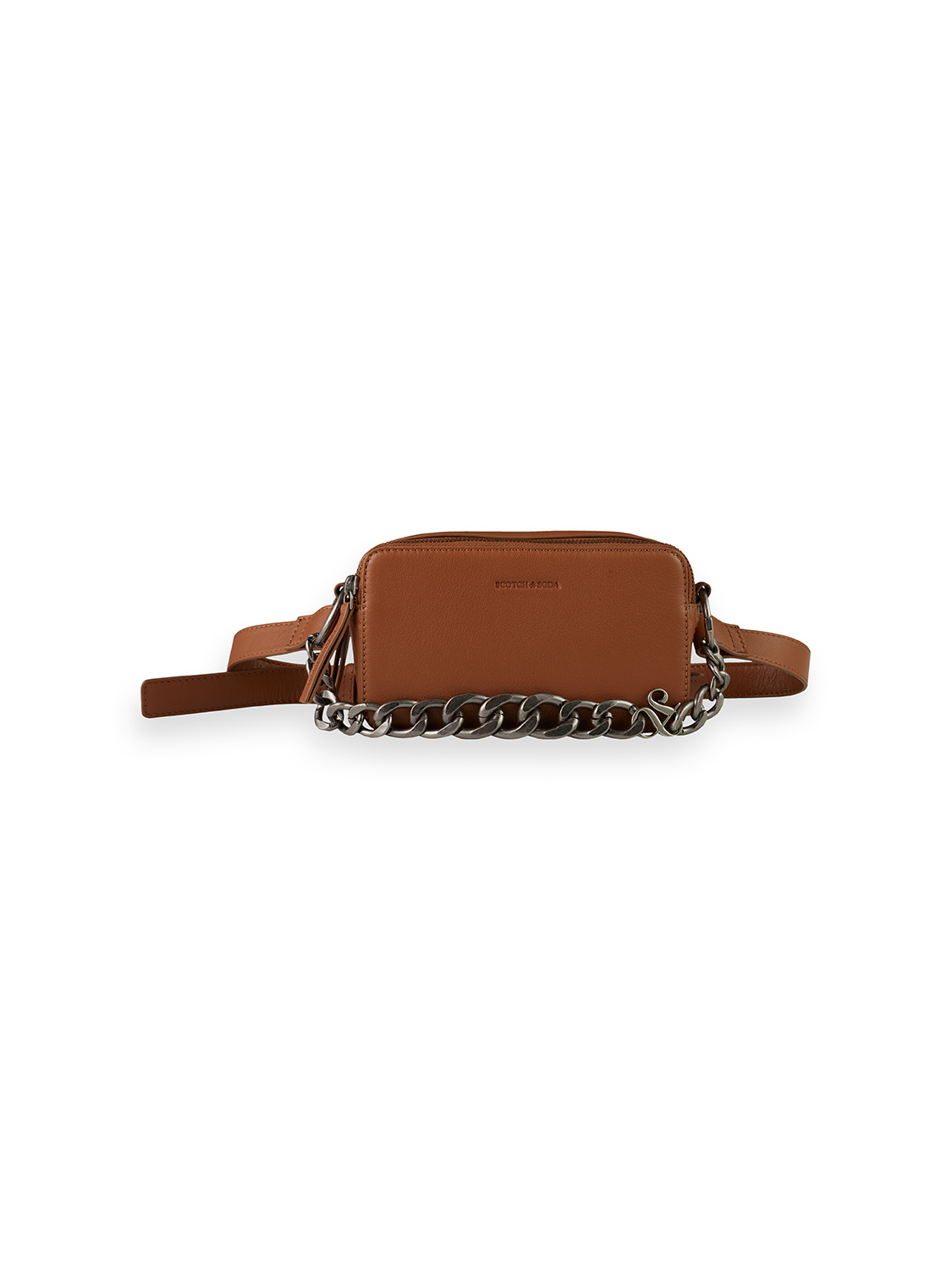 Scotch & Soda CORE Reporter bag-Cognac