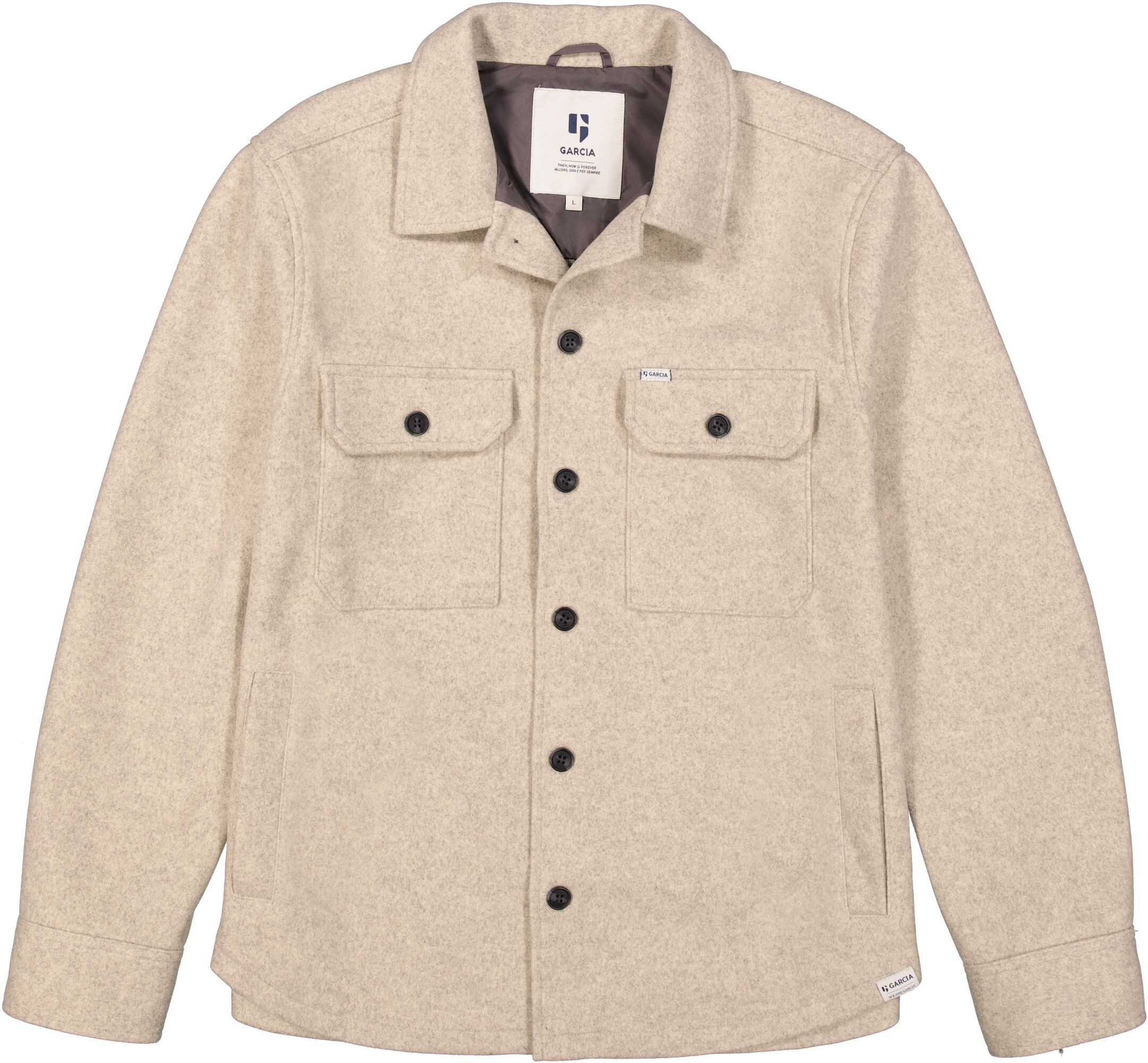 Garcia I51301_men`s overshirt_sand - Image 5