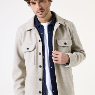 Garcia I51301_men`s overshirt_sand