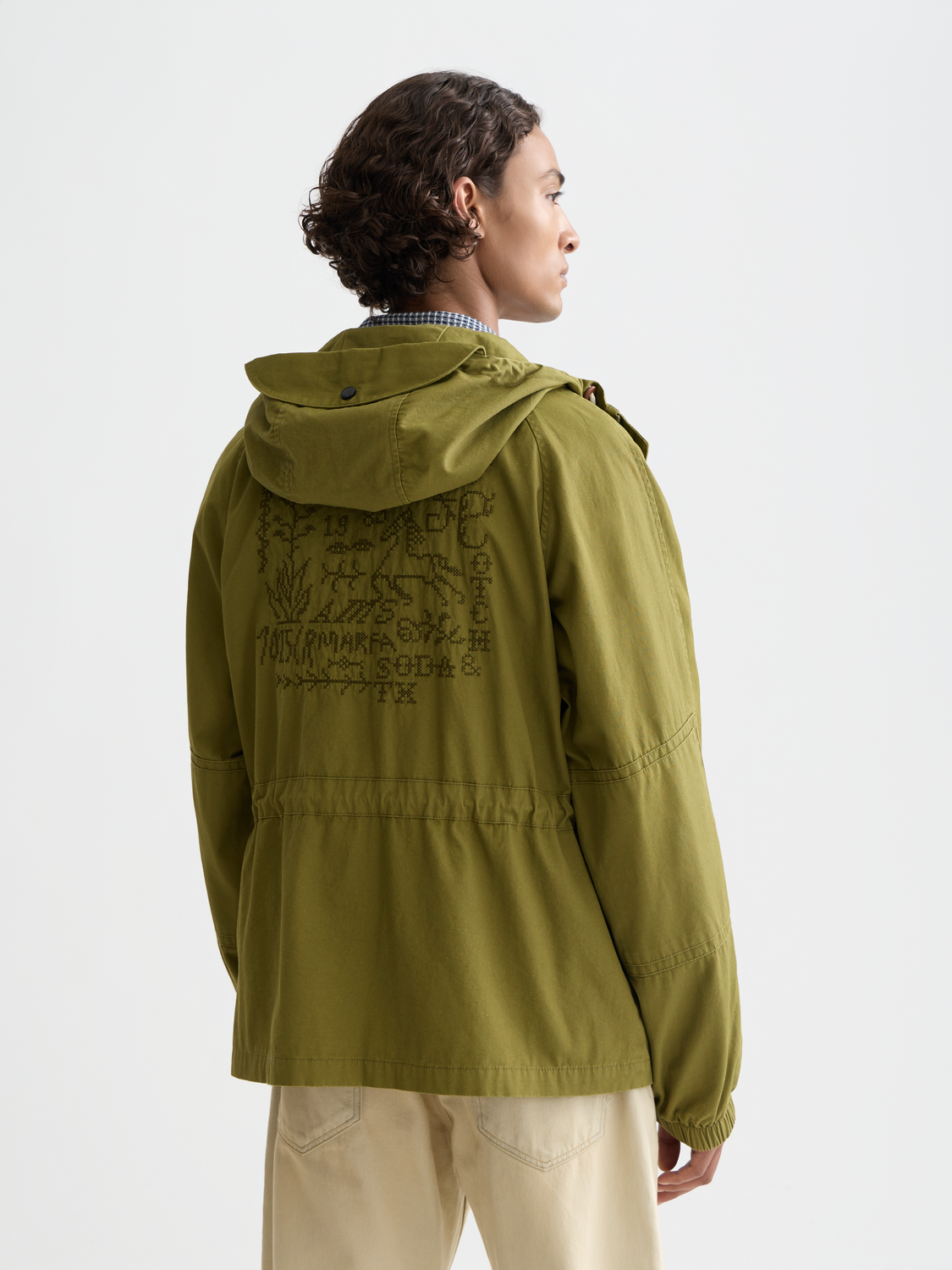 Scotch & Soda Men's Jacket-Green Moss - Image 3