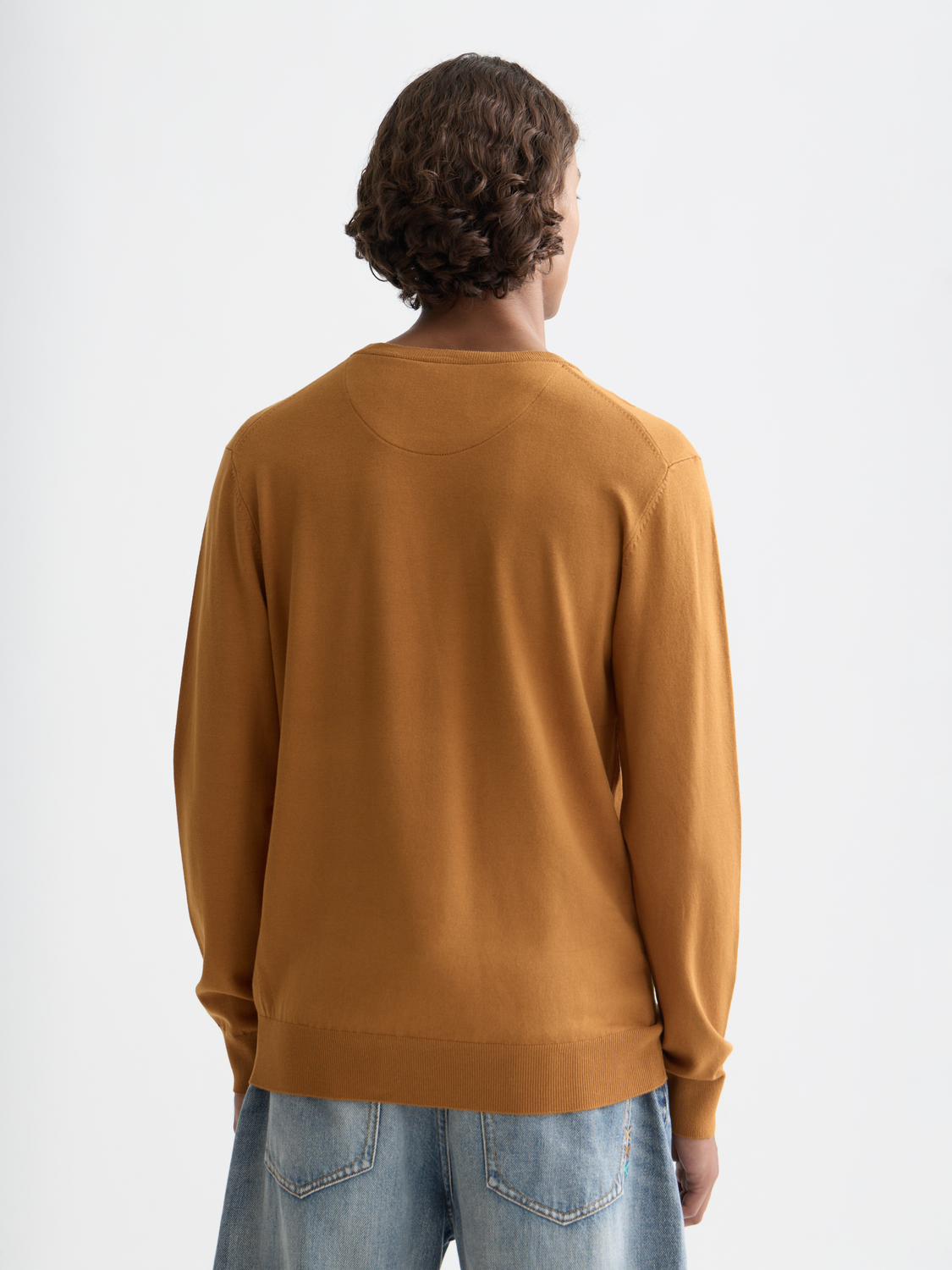 Scotch & Soda Male Ecovero Pullover-Cathay Spice - Image 2