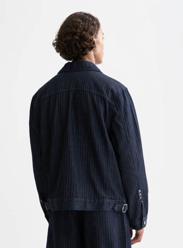 Scotch & Soda Male Trucker jacket - Blue Velvet - Image 3