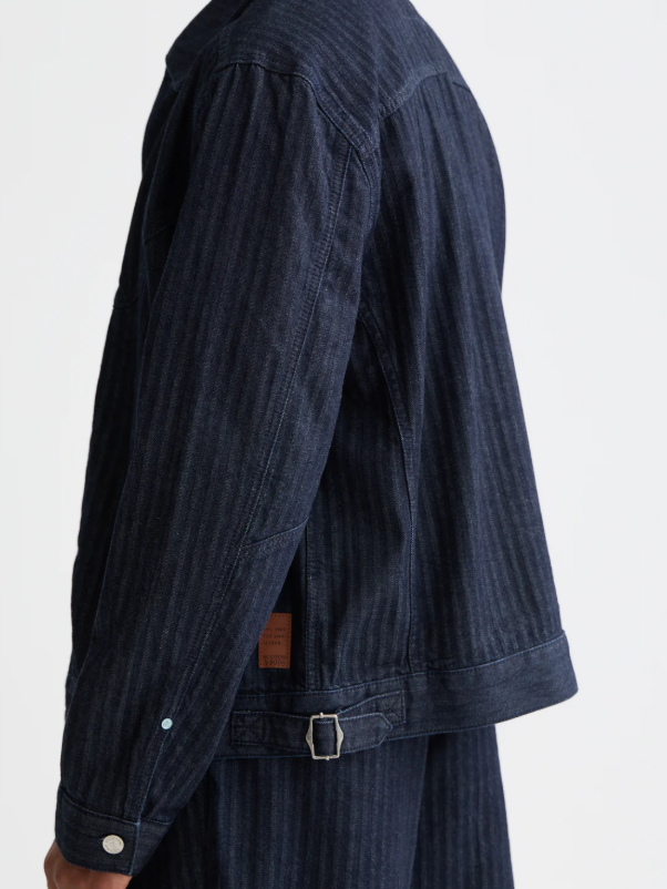 Scotch & Soda Male Trucker jacket - Blue Velvet - Image 4