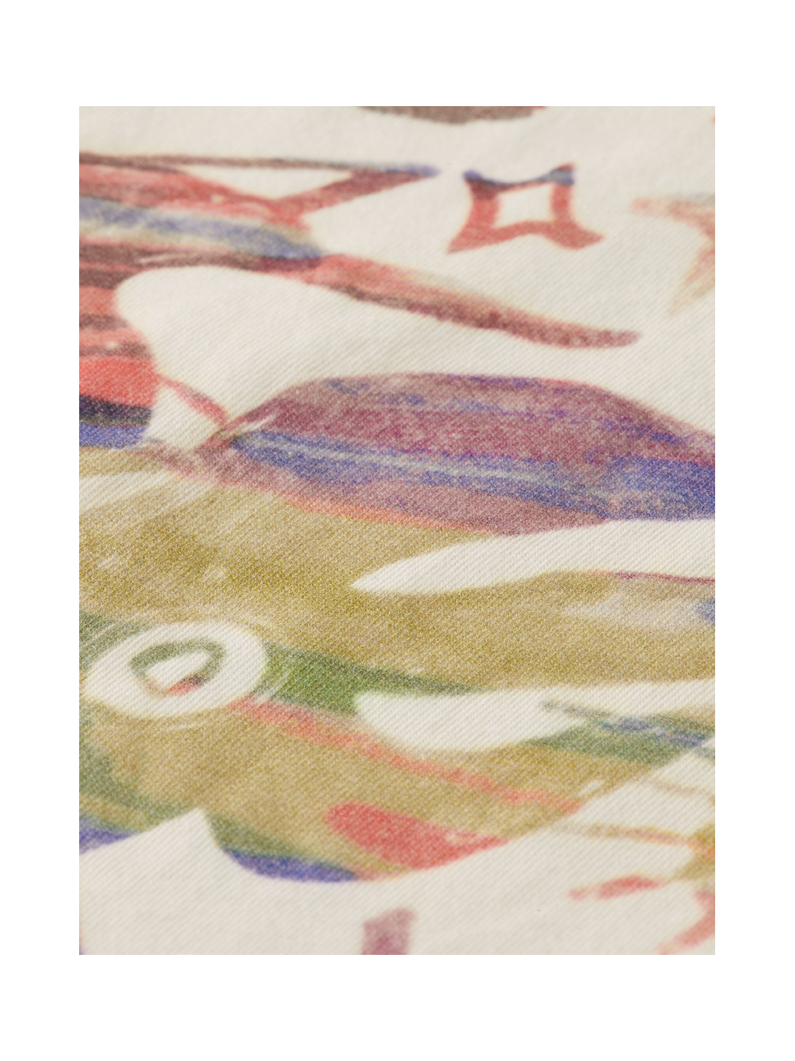 Scotch & Soda Female Washed Artwork T-shirt-Eggnog - Image 7