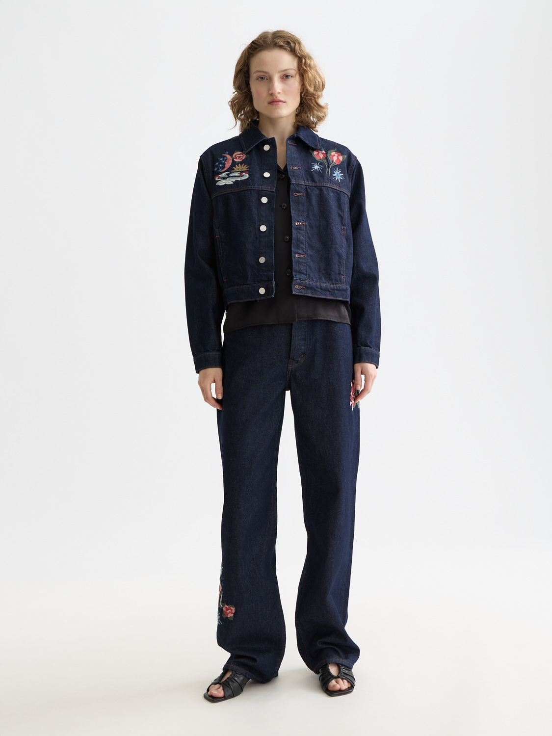Scotch & Soda Womens The Ripple straight jeans Lucky Charm - Image 3