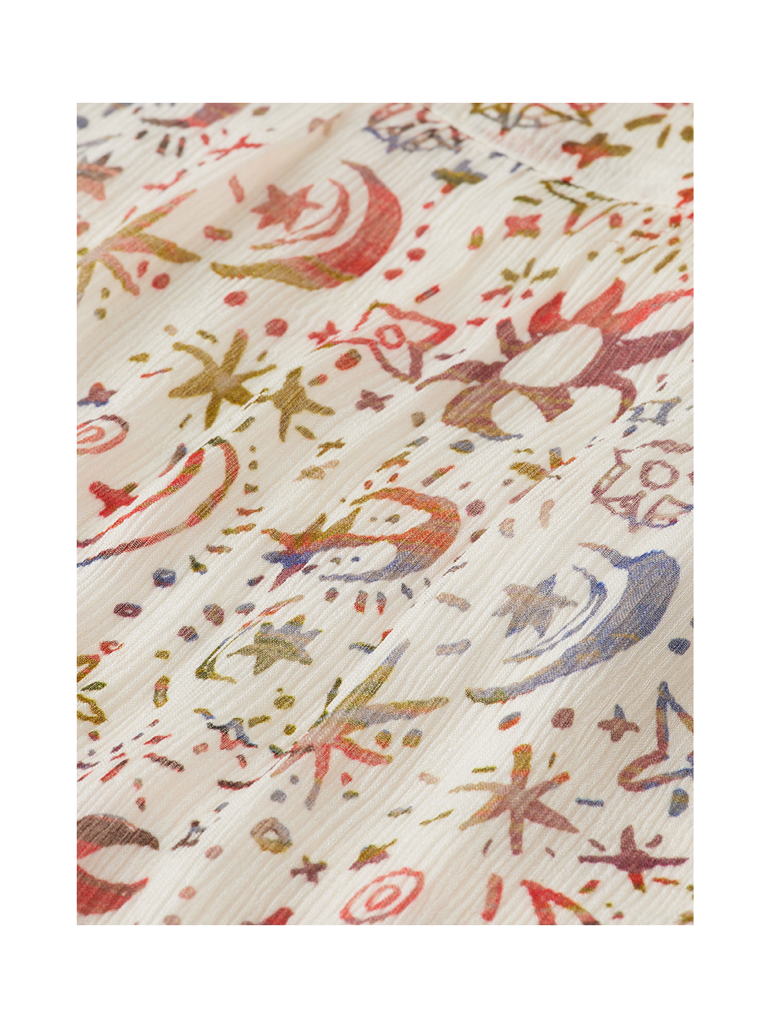 Scotch & Soda Female Midi Dress - Cosmic Sky Eggnog - Image 6