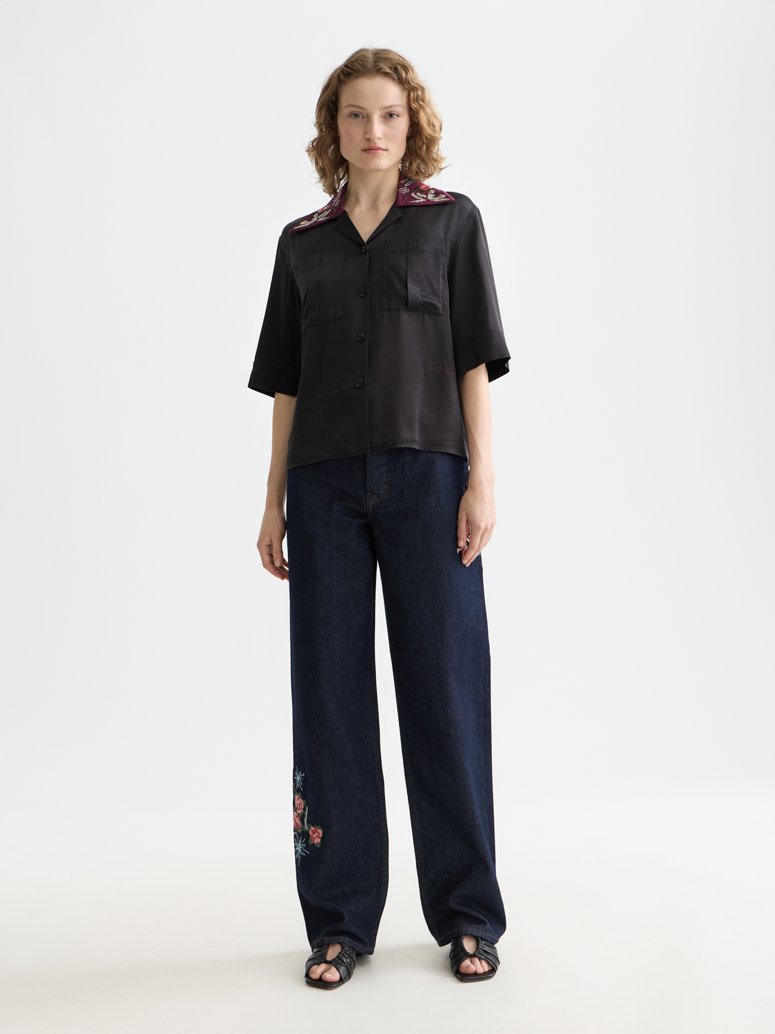 Scotch & Soda Womens The Ripple straight jeans Lucky Charm - Image 4