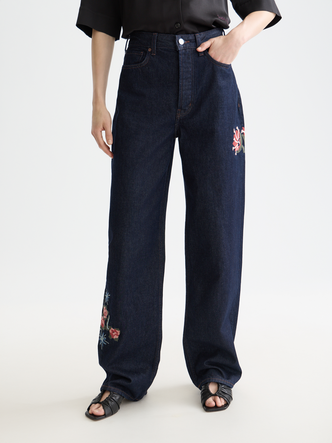 Scotch & Soda Womens The Ripple straight jeans Lucky Charm