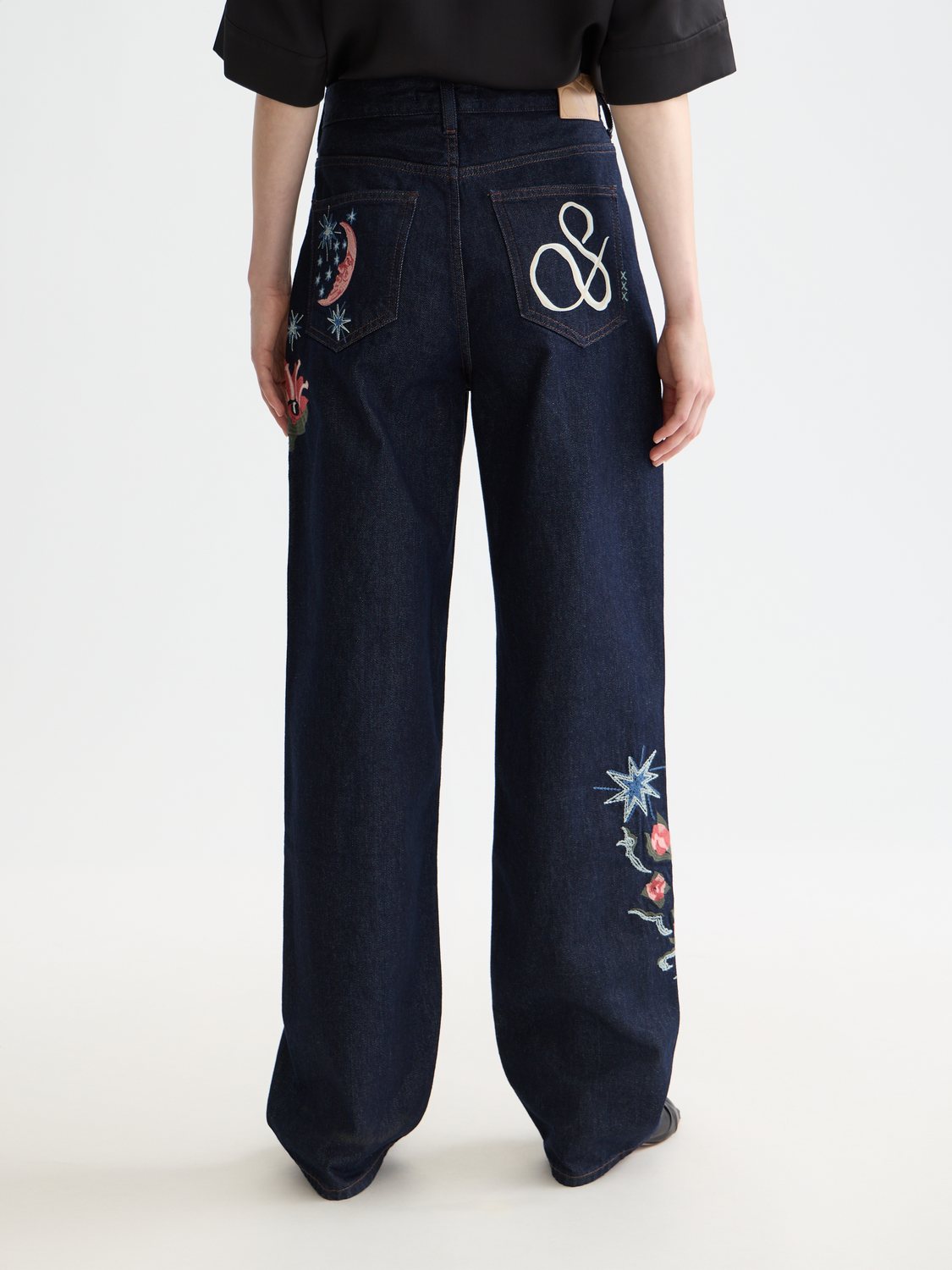 Scotch & Soda Womens The Ripple straight jeans Lucky Charm - Image 2