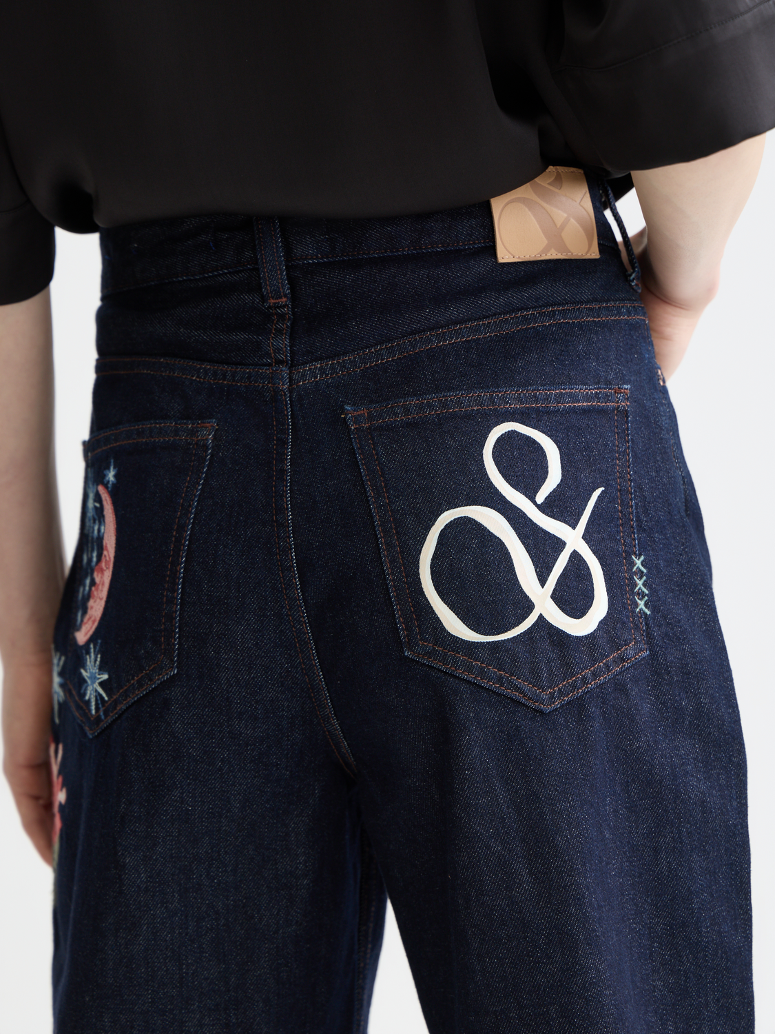 Scotch & Soda Womens The Ripple straight jeans Lucky Charm - Image 7